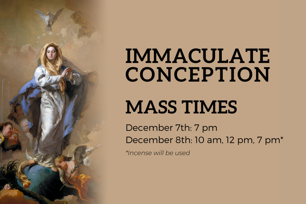 Immaculate Conception Mass Times (1920 × 1080 px) (600 × 400 px)
