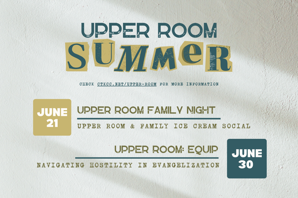 Upper Room Summer Schedule (600x400)